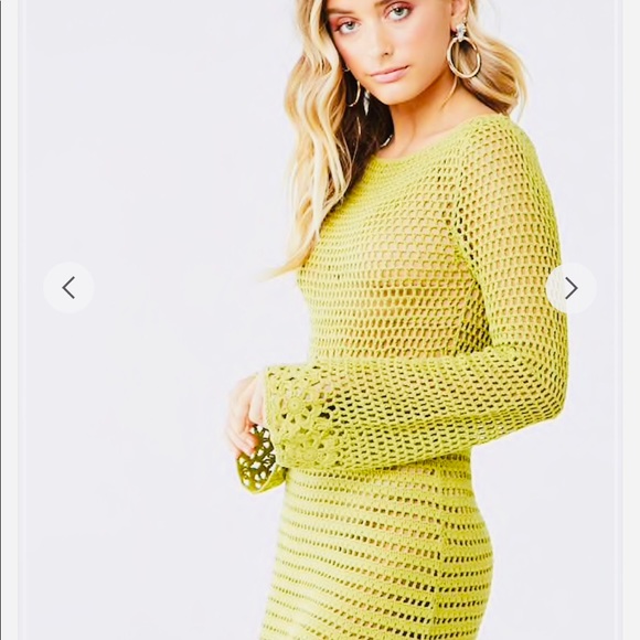 Dresses & Skirts - Crochet dress ☀️
